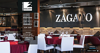 Сайт ресторана ZAGATO
